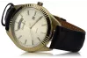 Złoty zegarek męski damski 14k 585 Geneve mw008ydy