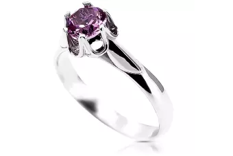 Russian Soviet rose 14k 585 gold Alexandrite Ruby Emerald Sapphire Zircon ring  vrc014