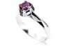 Silver 925 Amethyst ring vrc122s Vintage