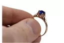 Russische Sowjetrose 14k 585 gold Alexandrite Ruby Emerald Saphir Zircon Ring vrc084