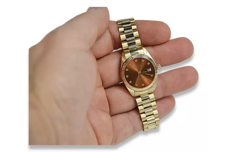 Montre hommes d'or Geneve ★ https://zlotychlopak.pl/fr/ ★ Pureté d'or 585 333 Low Price!