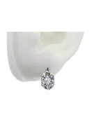 Silber 925 Russischer Stil Zirkon Ohrringe Vec003s Jahr