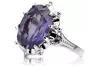 Silver 925 Alexandrite ring vrc079s Vintage
