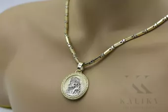 Jezus медальон кулон ★ https://zlotychlopak.pl/ru/ ★ Золото 585 333 низкая цена