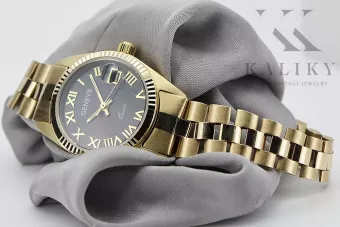 Reloj para hombres de oro Geneve ★ https://zlotychlopak.pl/es/ ★ Pureza de oro 585 333 Precio bajo!