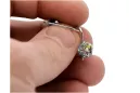 Silver 925 peridot earrings vec145s Vintage