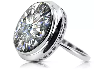 Pierścionek z różowego czerwonego złota 14k 585 Oprawa vrc285 Vintage