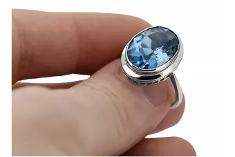 Ruso soviético rosa 14k 585 oro Alexandrite Ruby Esmeralda zafiro anillo Zircon vrc014