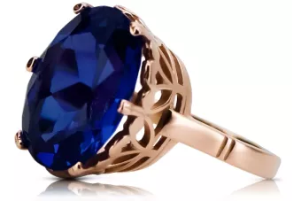 Rosă sovietică rusă 14k 585 aur Alexandrit Rubin Smarald Safir Zircon inel vrc189