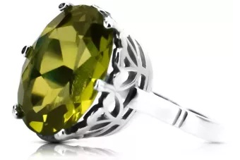 copy of Argent 925 Peridot ring vrc079s Vintage