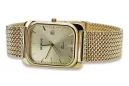 14k Gold Men's Rectangular Watch, mw001ydy&mbw021y