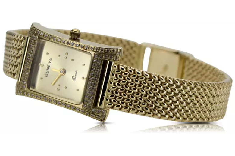 Gold men's watch Geneve ★ https://zlotychlopak.pl/ru/ ★ Золотая чистота 585 333 Низкая Цена!