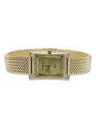 Gold men's watch Geneve ★ zlotychlopak.pl ★ Gold purity 585 333 Low Price!