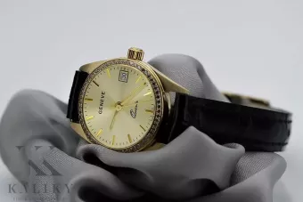Χρυσό γυναικείο ρολόι 14k Geneve lw078ydy