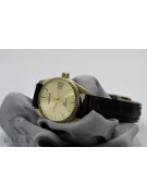 Moterų aukso laikrodis 14k Geneva lw078ydy