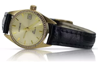 Gold ladies watch ★ zlotychlopak.pl ★ Gold purity 585 333 Low price!
