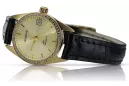 Moterų aukso laikrodis 14k Geneva lw078ydy