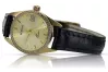 Amarillo señora de oro de 14k reloj de Geneve lw078ydy