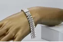 Braceletă de ceas de aur galben trandafir ★ russiangold.com ★ Aur 585 333 Preţ scăzut