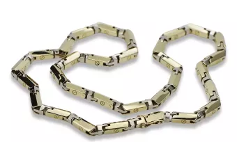 Cadena ★ de oro rosa amarillo russiangold.com ★ Oro 585 333 Precio bajo