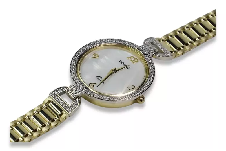 Gold Ladies watch ★ https://zlotychlopak.pl/fr/ ★ Pureté d'or 585 333 Low price!