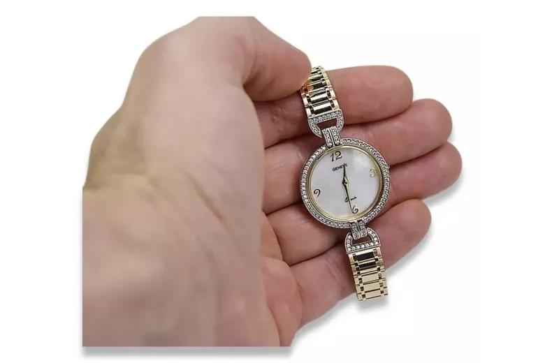 Gold Ladies watch ★ https://zlotychlopak.pl/fr/ ★ Pureté d'or 585 333 Low price!