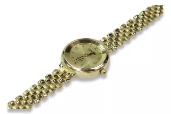 Gold ladies watch ★ zlotychlopak.pl ★ Gold purity 585 333 Low price!