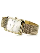 Reloj Rectangular de Hombres de Oro de 14k, mw001ydy