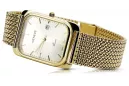 14k злато мъжки Reng_Latnangular Watch, mw001ydy&mbw021y