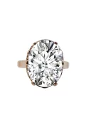 Russian Soviet rose 14k 585 gold Alexandrite Ruby Emerald Sapphire Zircon ring  vrc084