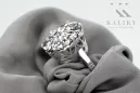 Srebrny pierścionek 925 Rosyjski Oprawa vrc130s Vintage