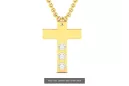 Золото-католицький хрест ★ russiangold.com ★ Золота 585 333 Низька ціна