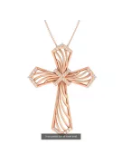 Gold Catholic Cross ★ russiangold.com ★ Gold 585 333 Low price