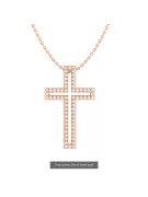 Złoty katolicki krzyż ★ russiangold.com ★ Złoto 585 333 Niska cena