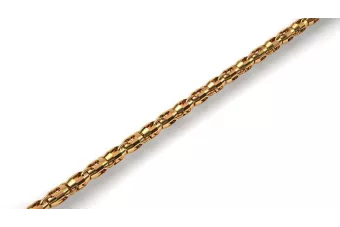 Yellow white rose gold chain solid cgcc002