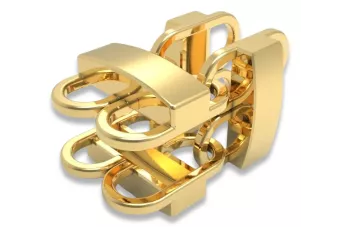 Lanţ de aur galben, alb, roz solid, 9k, 14k, 18k cgcc003