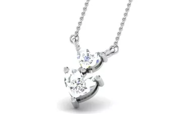 Amarillo blanco rosa oro plata hermoso corazón colgante cgcpc039