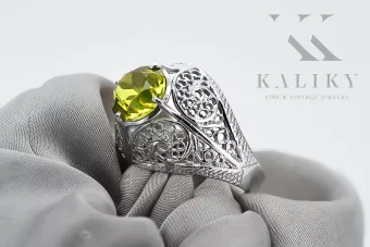 Руски съветски роза 14k 585 злато Александрит Рубин Изумруд Сапфир Циркон пръстен vrc014