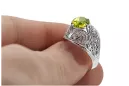 Russian Soviet rose 14k 585 gold Alexandrite Ruby Emerald Sapphire Zircon ring  vrc014