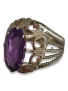 Sovietic rus a crescut 14k 585 aur Alexandrite Ruby Emerald Safir Zircon inel vrc008