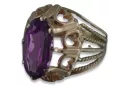 Sovietic rus a crescut 14k 585 aur Alexandrite Ruby Emerald Safir Zircon inel vrc008