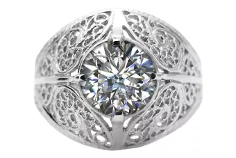 Russische Sowjetrose 14k 585 gold Alexandrite Ruby Emerald Saphir Zircon Ring vrc014