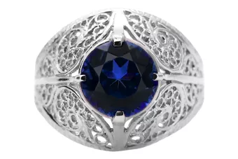 Russian Soviet rose 14k 585 gold Alexandrite Ruby Emerald Sapphire Zircon ring  vrc014