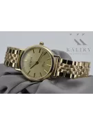 Gold men's watch Geneve ★ zlotychlopak.pl ★ Gold purity 585 333 Low Price!