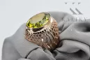 Russische Sowjetrose 14k 585 gold Alexandrite Ruby Emerald Saphir Zircon Ring vrc084