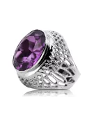 Russe rose soviétique 14k 585 or Alexandrite Ruby Emerald Sapphire Zircon ring vrc014