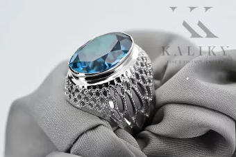 Russian Soviet rose 14k 585 gold Alexandrite Ruby Emerald Sapphire Zircon ring  vrc014