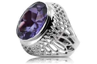 Серебряное кольцо с александритом 925 vrc089s Винтаж