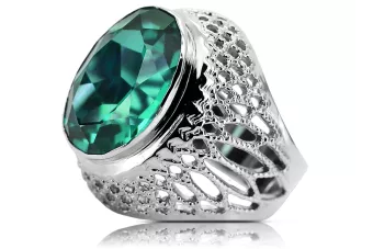 Ruso soviético rosa 14k 585 oro Alexandrite Ruby Esmeralda zafiro anillo Zircon vrc014