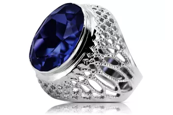 Russe soviétique rose 14k 585 or Alexandrite Rubis Émeraude Saphir Zircon bague vrc014